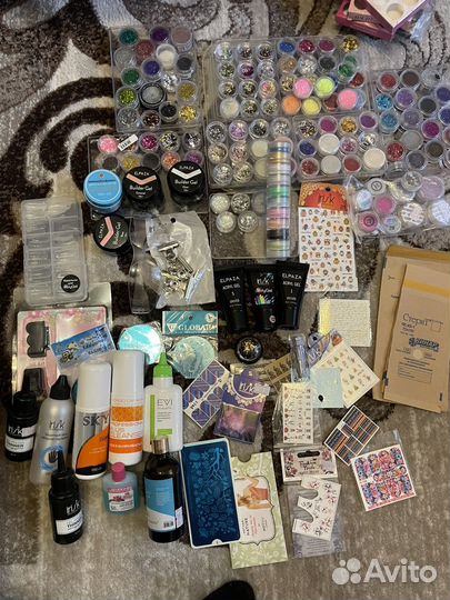 Для наращивания ногтей набор гель формы мономер