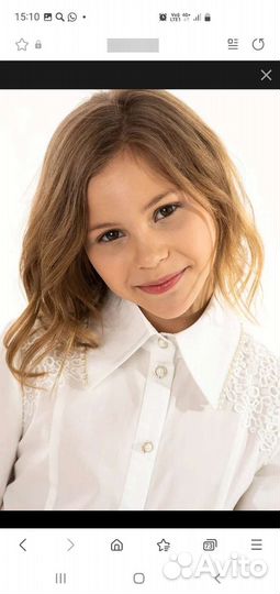 Новая Блузка Mooriposh 146р