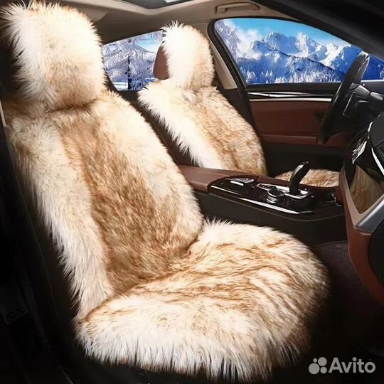 Шерстяные чехлы полный комплект