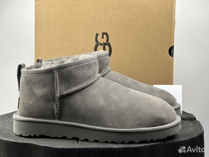 Угги Ugg Classic Ultra Mini Grey