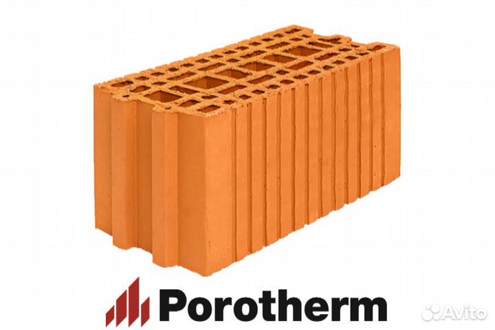 Блок керамический porotherm 20 8,98нф