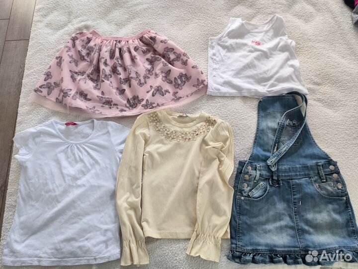 Одежда на девочку 122 пакет