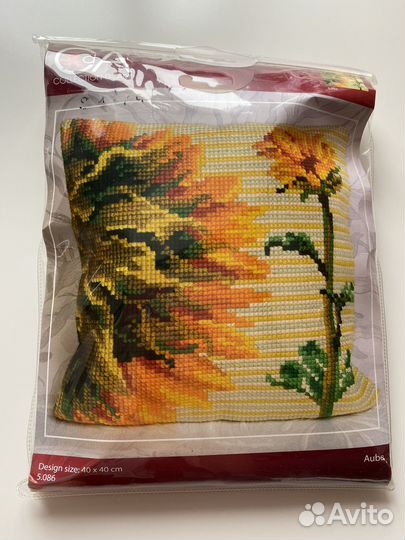 Collection D’art, набор для вышивки подушки