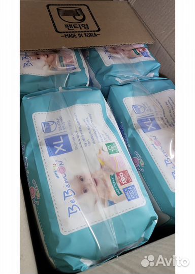 Подгузники BeBemon (Корея)