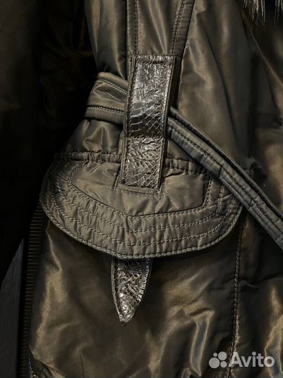 Куртка женская с натуральным мехом