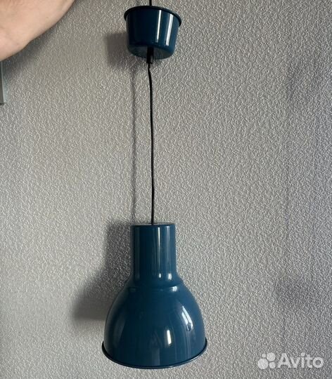 Светильник потолочный IKEA hektar синий