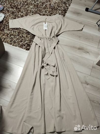Платье в пол р46