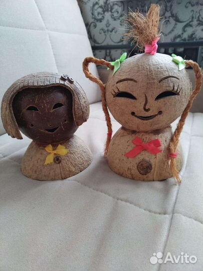 Фигурки из кокоса