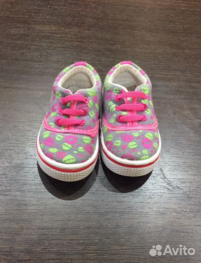Кеды для девочки 20 размер