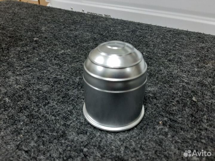 Колпачок фаркопа серебристый