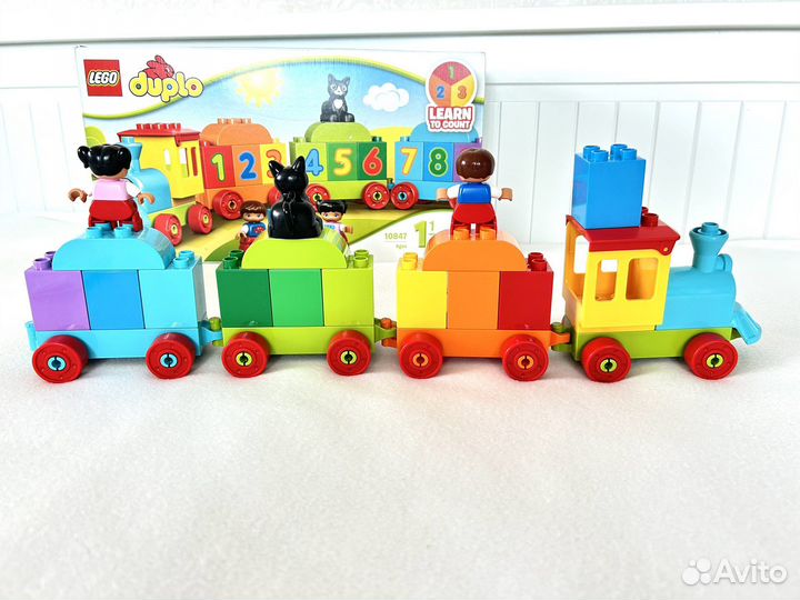 Lego duplo поезд 10847