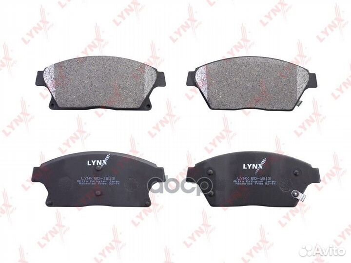 Колодки тормозные дисковые перед BD1813