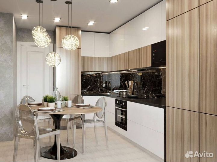 Кухонный гарнитур в стиле минимализм