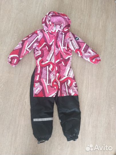 Зимний комбинезон для девочки lassie 116