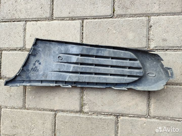 Заглушки противотуманок бампера фольцваген поло