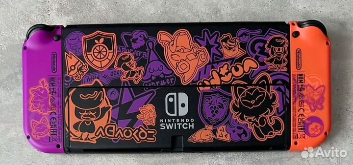 Nintendo switch oled pokemon edition