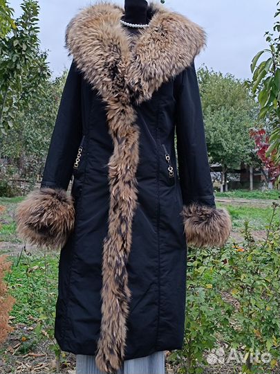 Куртка зимняя женская длинная