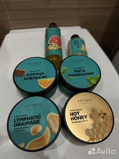 Средства Letique обертывание, разргревающее масло