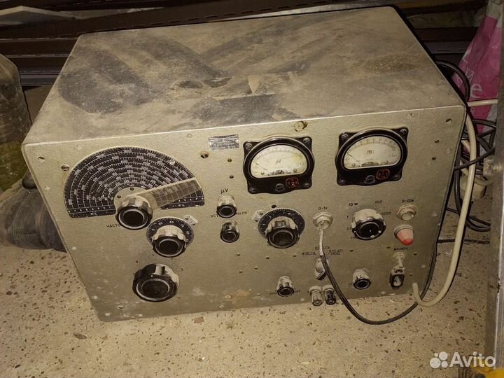 Генератор сигала гсс-6А СССР 0.1-26 мГц