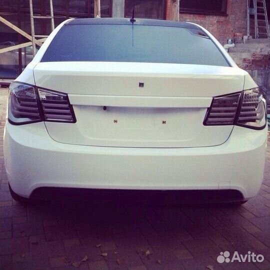 Задние фонари на chevrolet cruze bmw style