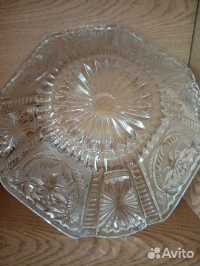 Хрустальная салатница