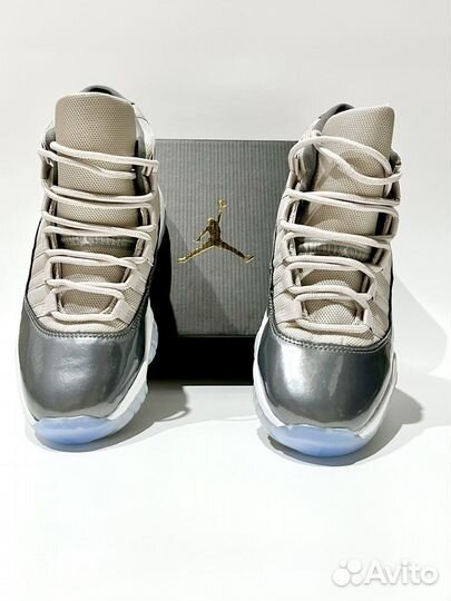 Кроссовки nike air jordan 11 retro grey