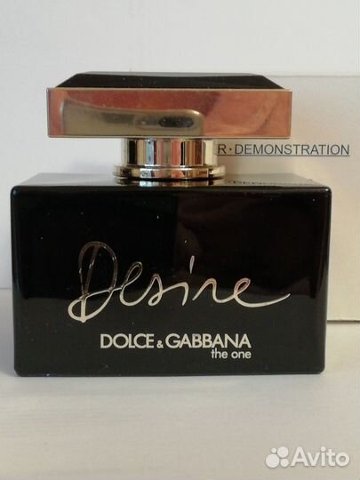 The One Desire by Dolce & Gabbana EDP intense 75ml