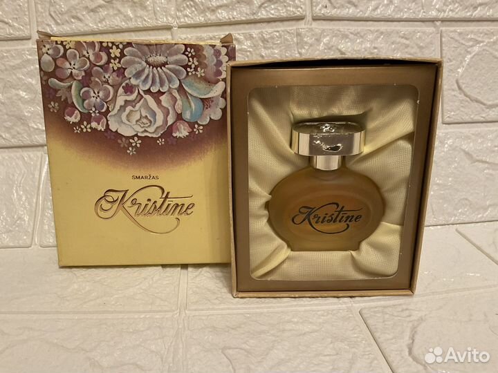 Винтажные духи Кристина Дзинтарс Латвия