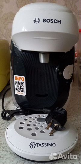 Капсульная кофемашина Bosch tassimo style TAS1104