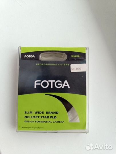 Фотофильтр Fotga ND400 67мм + переходники
