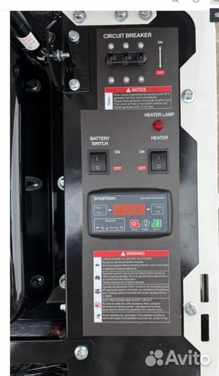 Газовый генератор 9 kW g-power с постоянным подогр