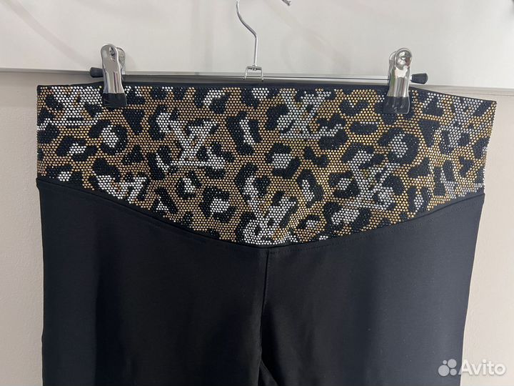 Леггинсы в стразах 50 52 54 56
