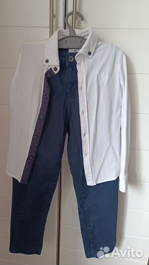 Рубашка и брюки для мальчика 8 лет