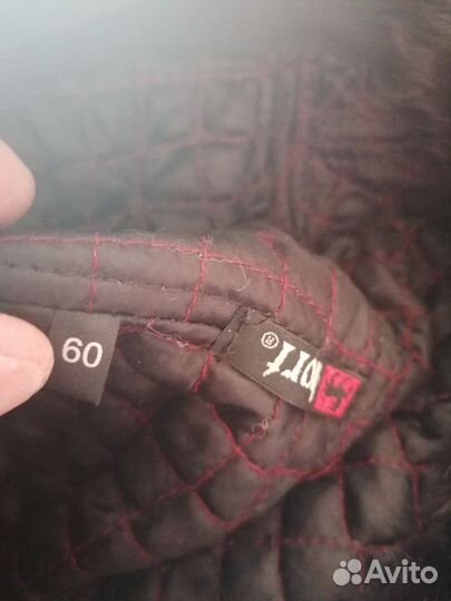 Меховая мужская кепка