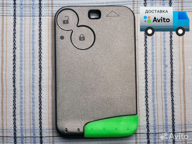 Корпус ключ карты Renault 2 кнопки