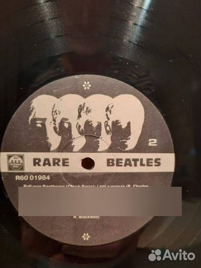 LP Битлз / Beatles, The Редкие записи Битлз / Rare
