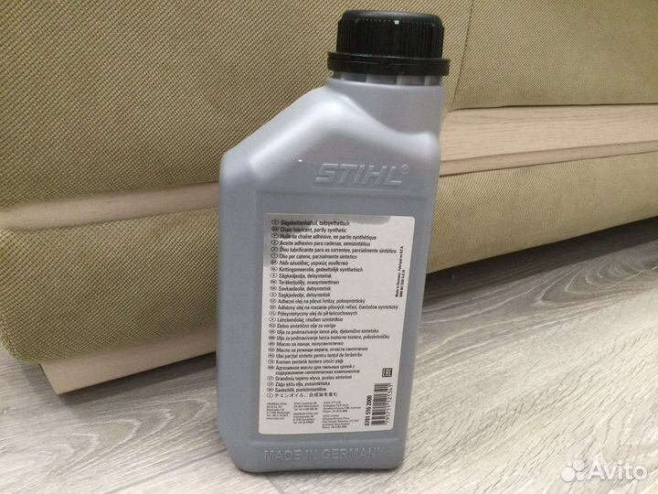 Масло stihl для пильных цепей, полусинтетическое