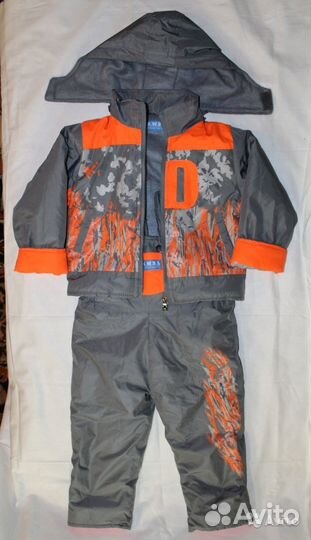 Куртка и штаны с нагрудником осень-весна