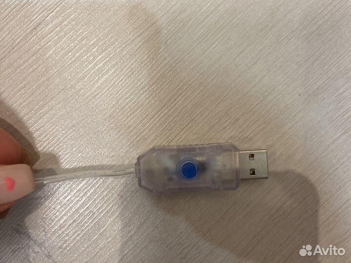 Светодиодная гирлянда-занавеска 3*2