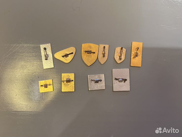 Значки СССР города