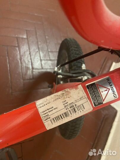 Детский велосипед mongoose 16