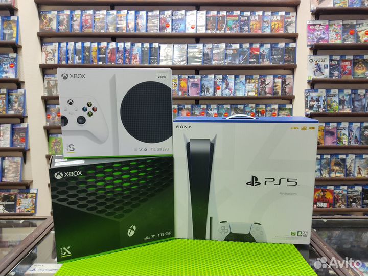 Новые PlayStation 5, xbox Series S/X, + Гарантия