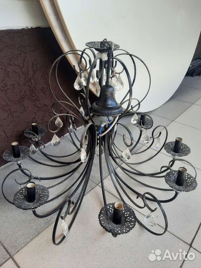 Люстра потолочная бу