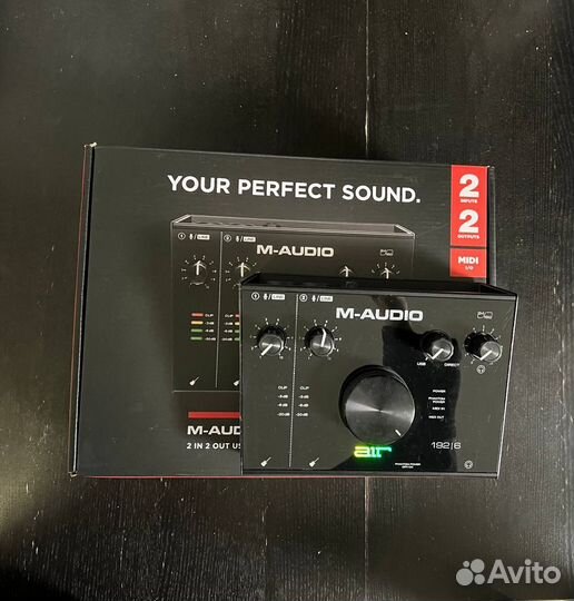 Аудиокарта m-audio 192/6