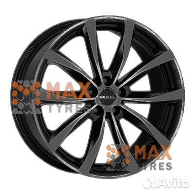 MAK Wolf Gloss Black 6.5/0 R16
