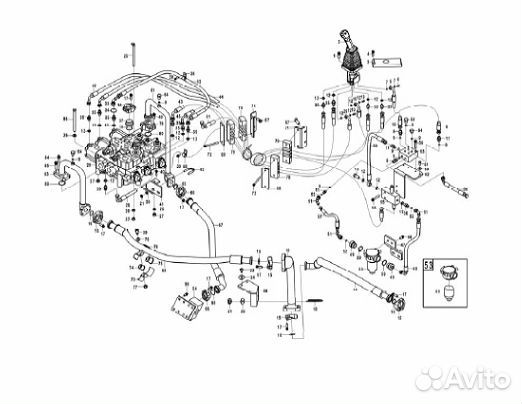 Блок управления гидравлический DXS-00 - 4120002027