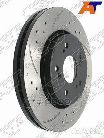 Комплект дисков тормозных передний перфорирован