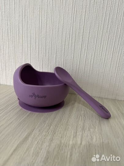 Тарелка детская силиконовая