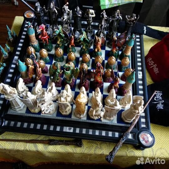 Шахматы Гарри Поттера и Драконы