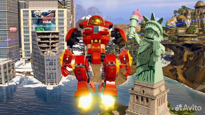 Lego Marvel Super Heroes 2 диск c игрой PS4